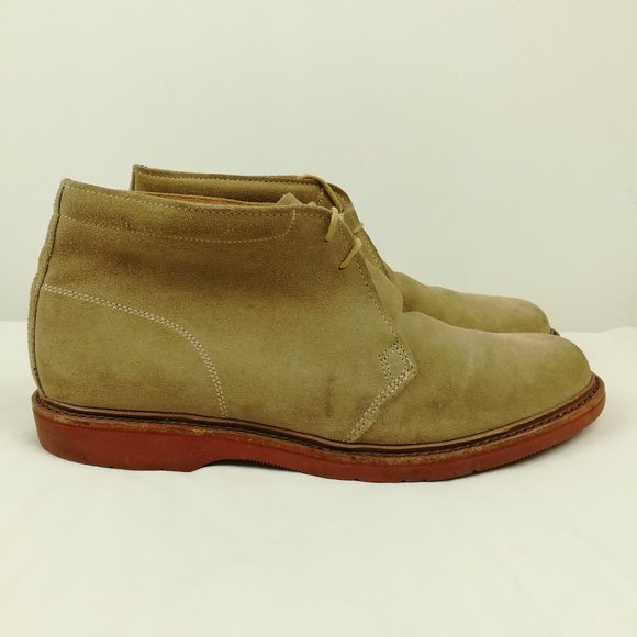 L.L. Bean Shoes Vintage Ll Bean Chukka Boots Suede Leather Tan